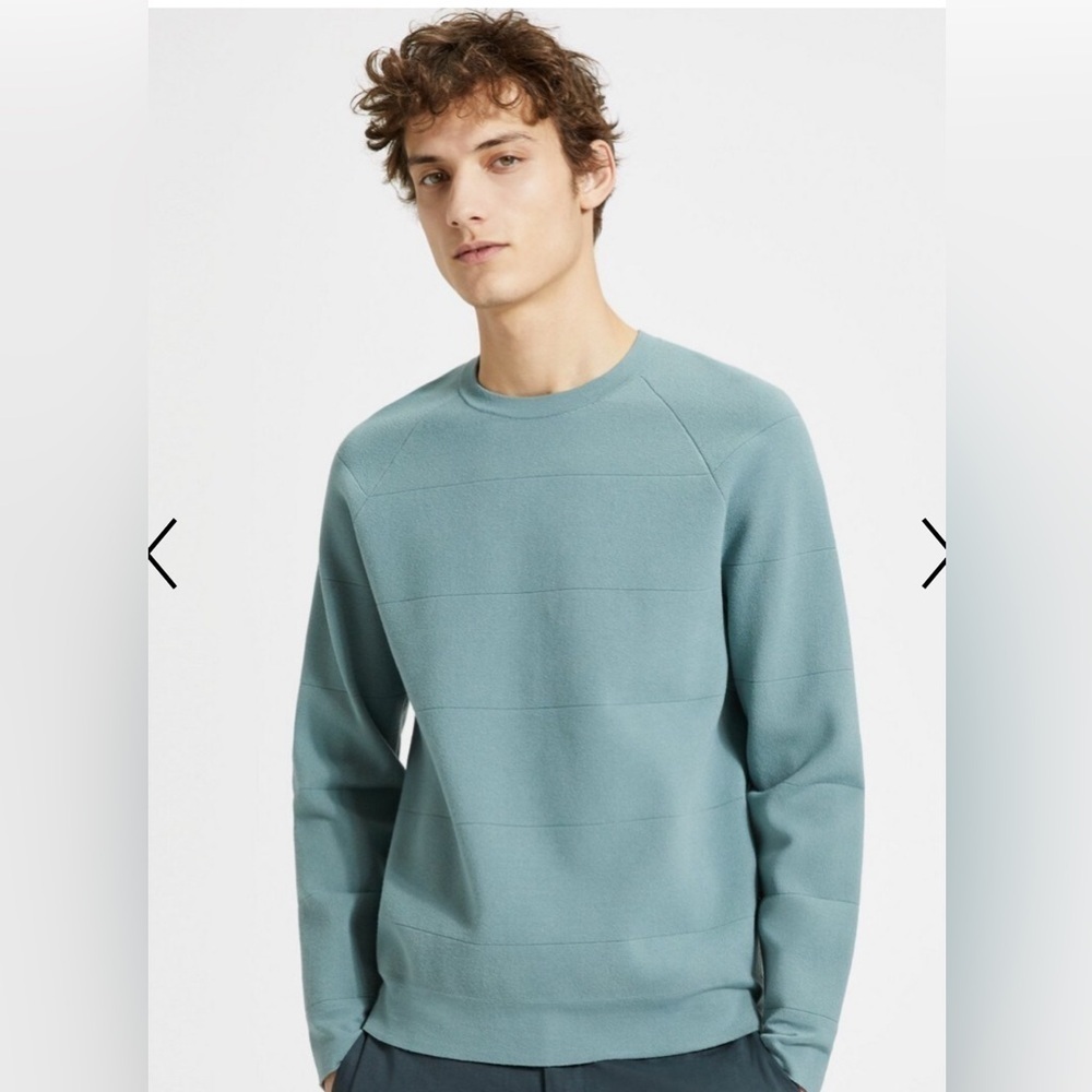 Theory Engineered Crewneck Sweater